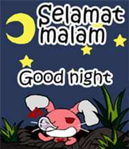 Love rabbit sticker sticker #8047333