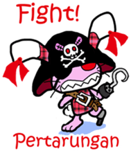 Love rabbit sticker sticker #8047337