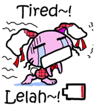 Love rabbit sticker sticker #8047342