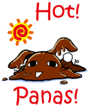 Love rabbit sticker sticker #8047357