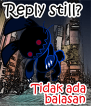 Love rabbit sticker sticker #8047368