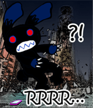 Love rabbit sticker sticker #8047370