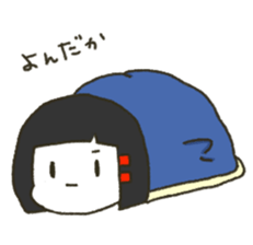 modern women&round sticker #8047420