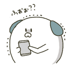 modern women&round sticker #8047441