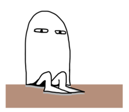 Funny Medjed sticker #8047462