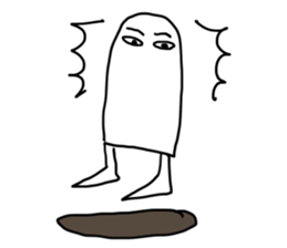 Funny Medjed sticker #8047465