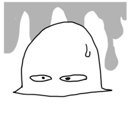 Funny Medjed sticker #8047469