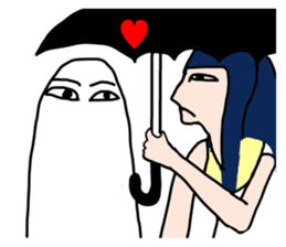 Funny Medjed sticker #8047479