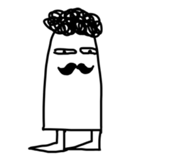 Funny Medjed sticker #8047480