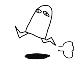 Funny Medjed sticker #8047481