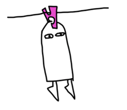 Funny Medjed sticker #8047484