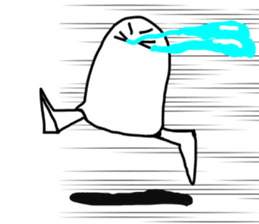 Funny Medjed sticker #8047485