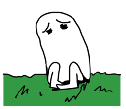 Funny Medjed sticker #8047486