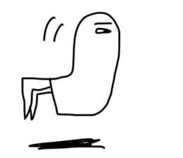 Funny Medjed sticker #8047487