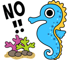 Hippocampus Daily Life sticker #8047534