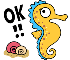 Hippocampus Daily Life sticker #8047535