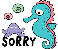 Hippocampus Daily Life sticker #8047540