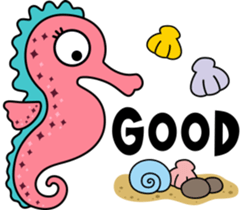 Hippocampus Daily Life sticker #8047541