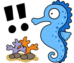 Hippocampus Daily Life sticker #8047542