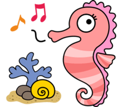 Hippocampus Daily Life sticker #8047545