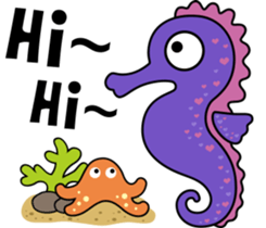 Hippocampus Daily Life sticker #8047548