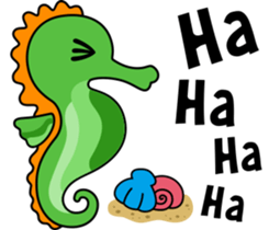 Hippocampus Daily Life sticker #8047549