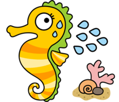 Hippocampus Daily Life sticker #8047555
