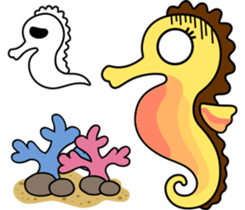 Hippocampus Daily Life sticker #8047561