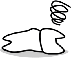 a-hold character like a cat sticker #8047660