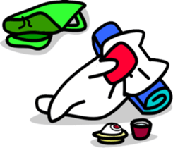 a-hold character like a cat sticker #8047673