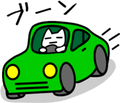 a-hold character like a cat sticker #8047674