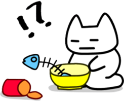 a-hold character like a cat sticker #8047678