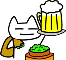 a-hold character like a cat sticker #8047680