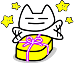 a-hold character like a cat sticker #8047687