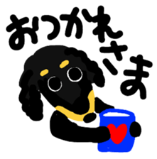 Dachshund JUDY AND LEO sticker #8048421