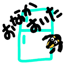 Dachshund JUDY AND LEO sticker #8048433