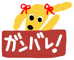 Dachshund JUDY AND LEO sticker #8048437