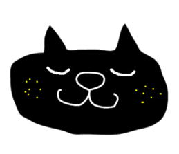 Kurosuke of Black cat sticker #8048452