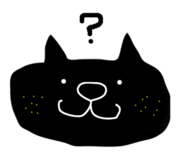 Kurosuke of Black cat sticker #8048456