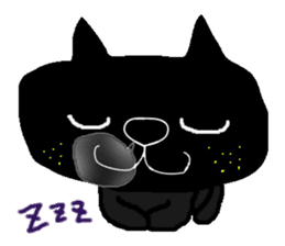 Kurosuke of Black cat sticker #8048459