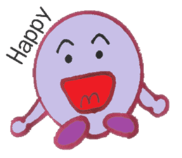 Yurutto O-chan. (English version) sticker #8048694