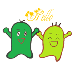 Yurutto O-chan. (English version) sticker #8048696