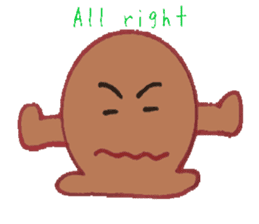 Yurutto O-chan. (English version) sticker #8048697