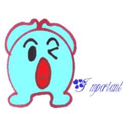 Yurutto O-chan. (English version) sticker #8048709