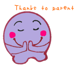 Yurutto O-chan. (English version) sticker #8048725