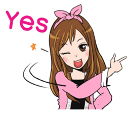 Maybe love you. sticker #8048877