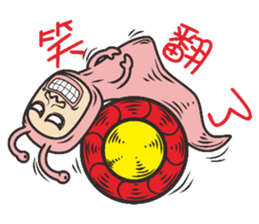 Comedy snail sticker #8049430