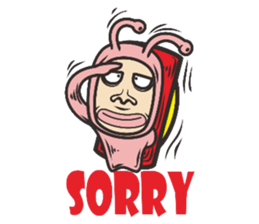 Comedy snail sticker #8049434