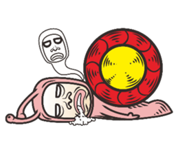 Comedy snail sticker #8049442
