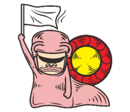 Comedy snail sticker #8049443